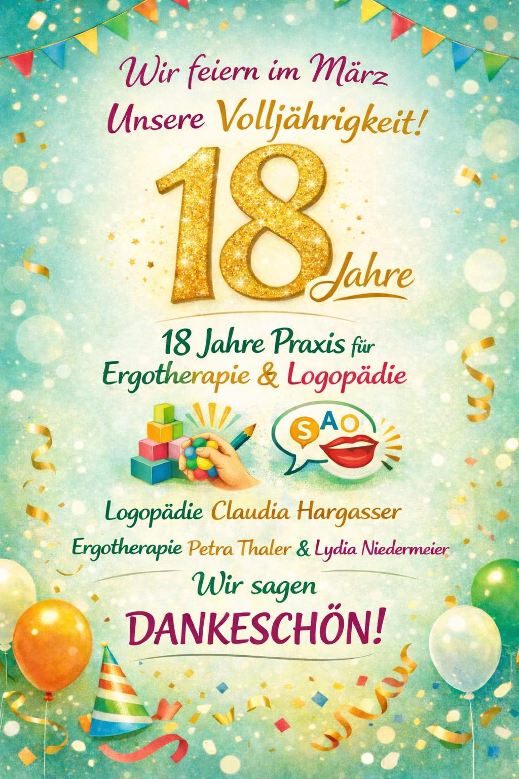 18 Jahre Ergotherapie in Arnstorf
